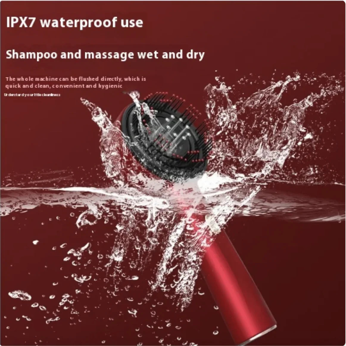 2-in-1 Elektrische Haarolie & Massage Gun